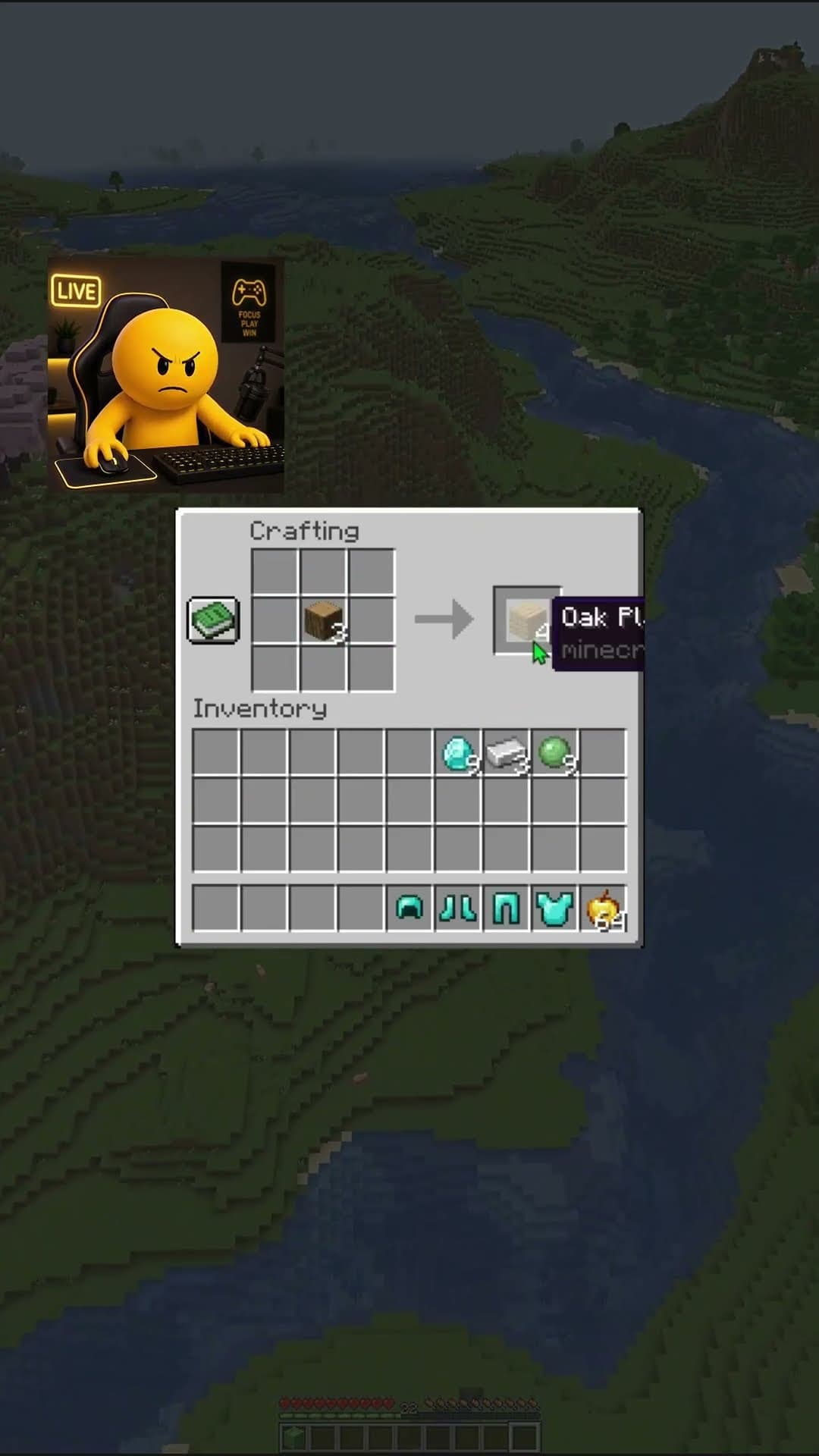 Verity Landed the Perfect Minecraft Slime Block Clutch 🤯 #minecraft #shorts